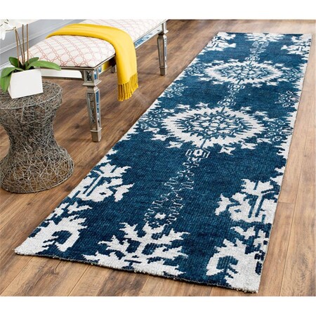 Safavieh Stone Wash Runner Rug, Indigo - 2 ft. 6 in. x 10 ft. STW235B-210